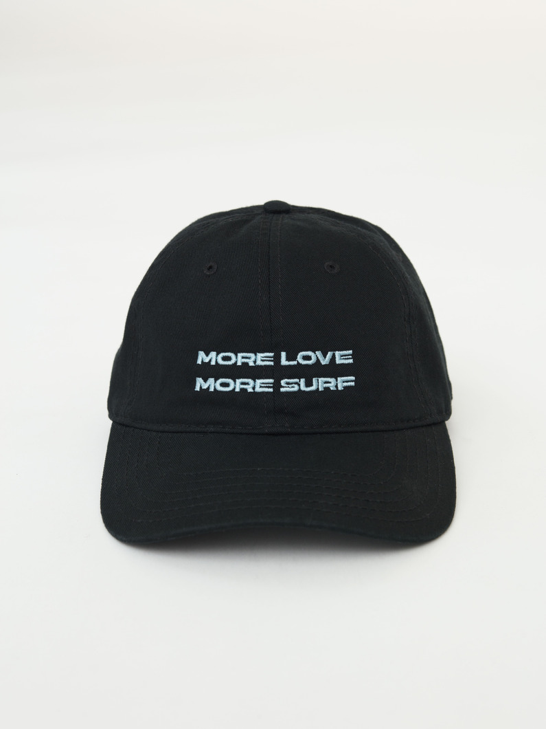 モアラブモアサーフ キャップ 詳細画像 black 2