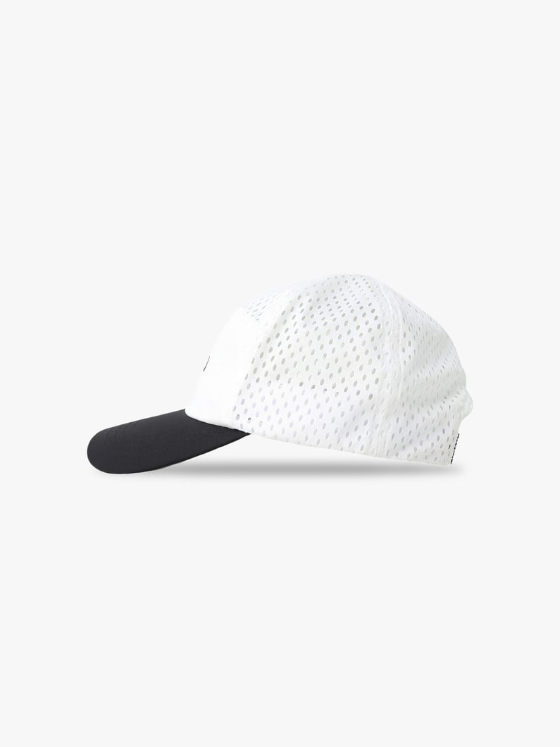 ロゴ メッシュキャップ 詳細画像 white 1