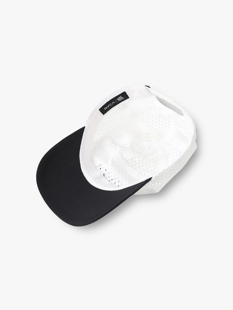 ロゴ メッシュキャップ 詳細画像 white 3