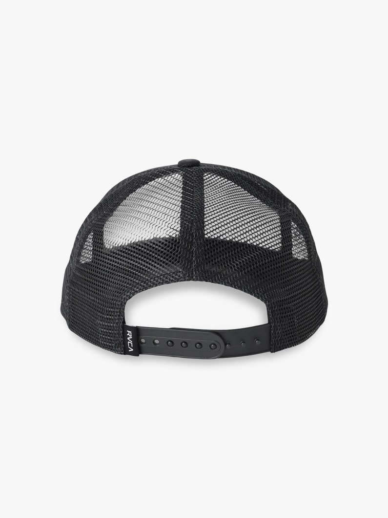 エンブロイダリーロゴ メッシュキャップ 詳細画像 black 2