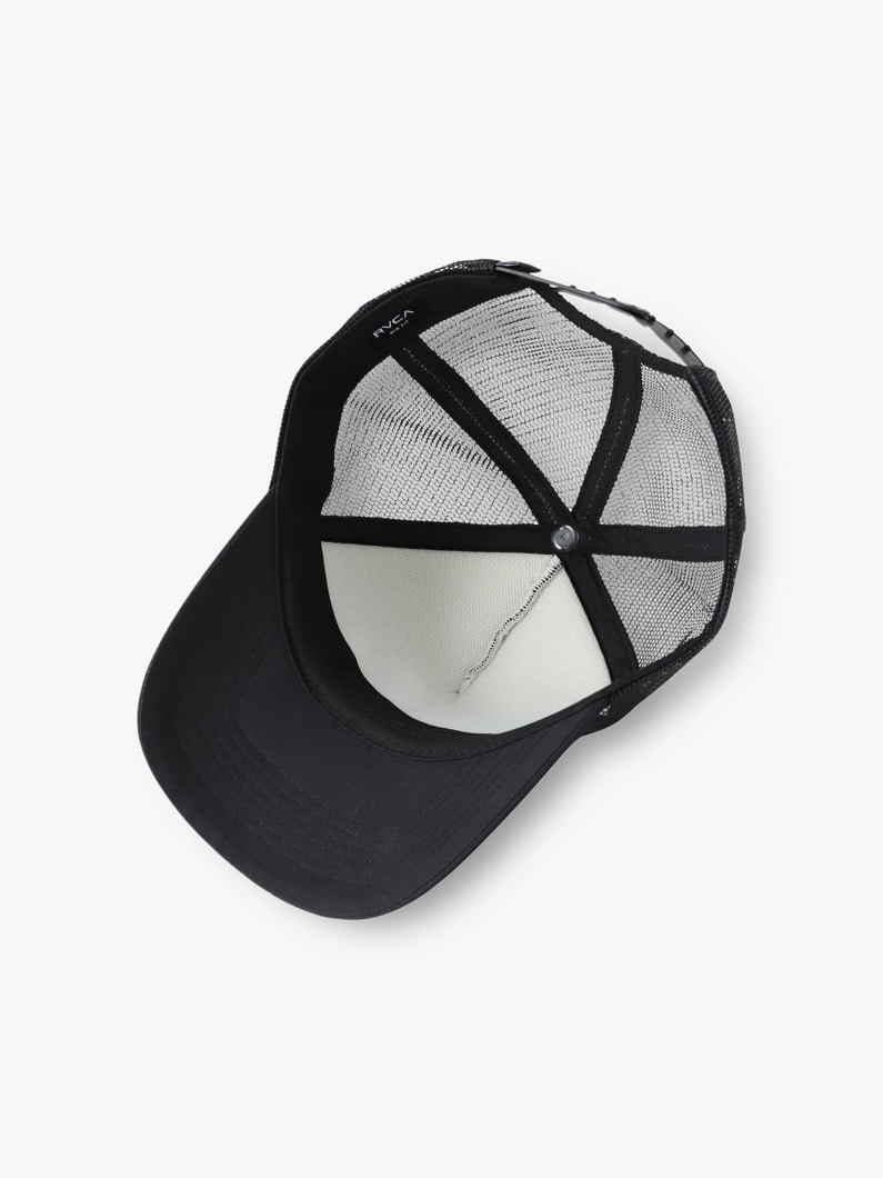 エンブロイダリーロゴ メッシュキャップ 詳細画像 black 3