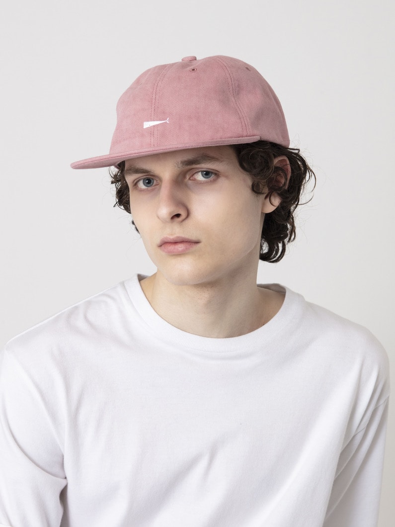 ピグメントダイ カシャロ 6パネルキャップ 詳細画像 pink