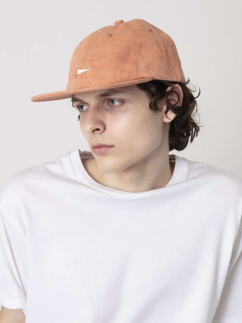 ピグメントダイ カシャロ 6パネルキャップ 詳細画像 orange