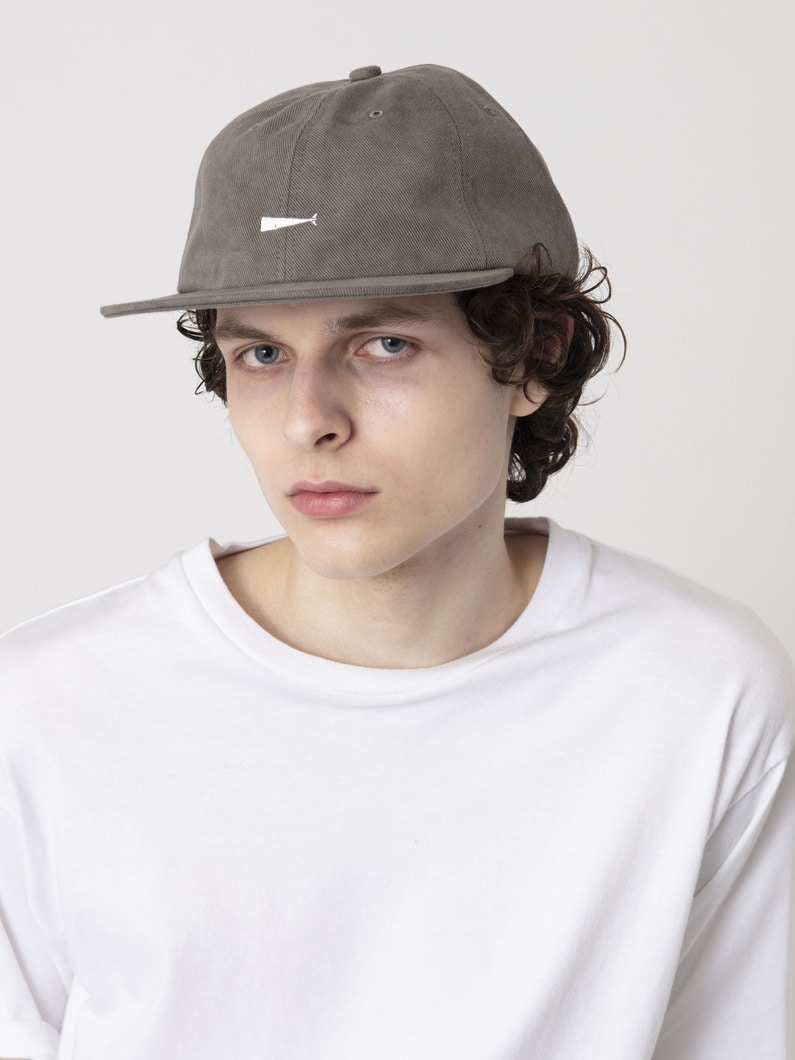 ピグメントダイ カシャロ 6パネルキャップ 詳細画像 brown