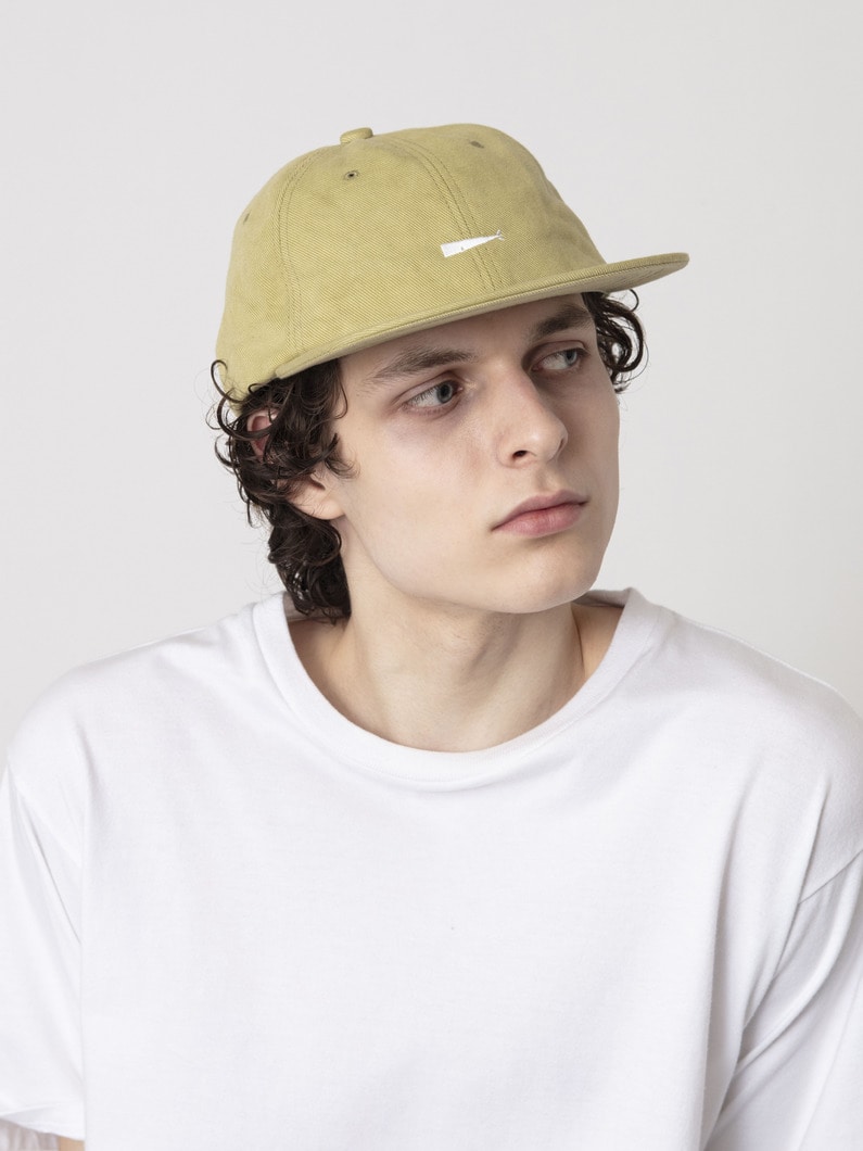 ピグメントダイ カシャロ 6パネルキャップ 詳細画像 yellow