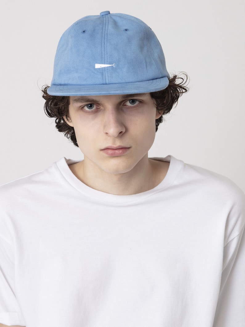 ピグメントダイ カシャロ 6パネルキャップ 詳細画像 blue