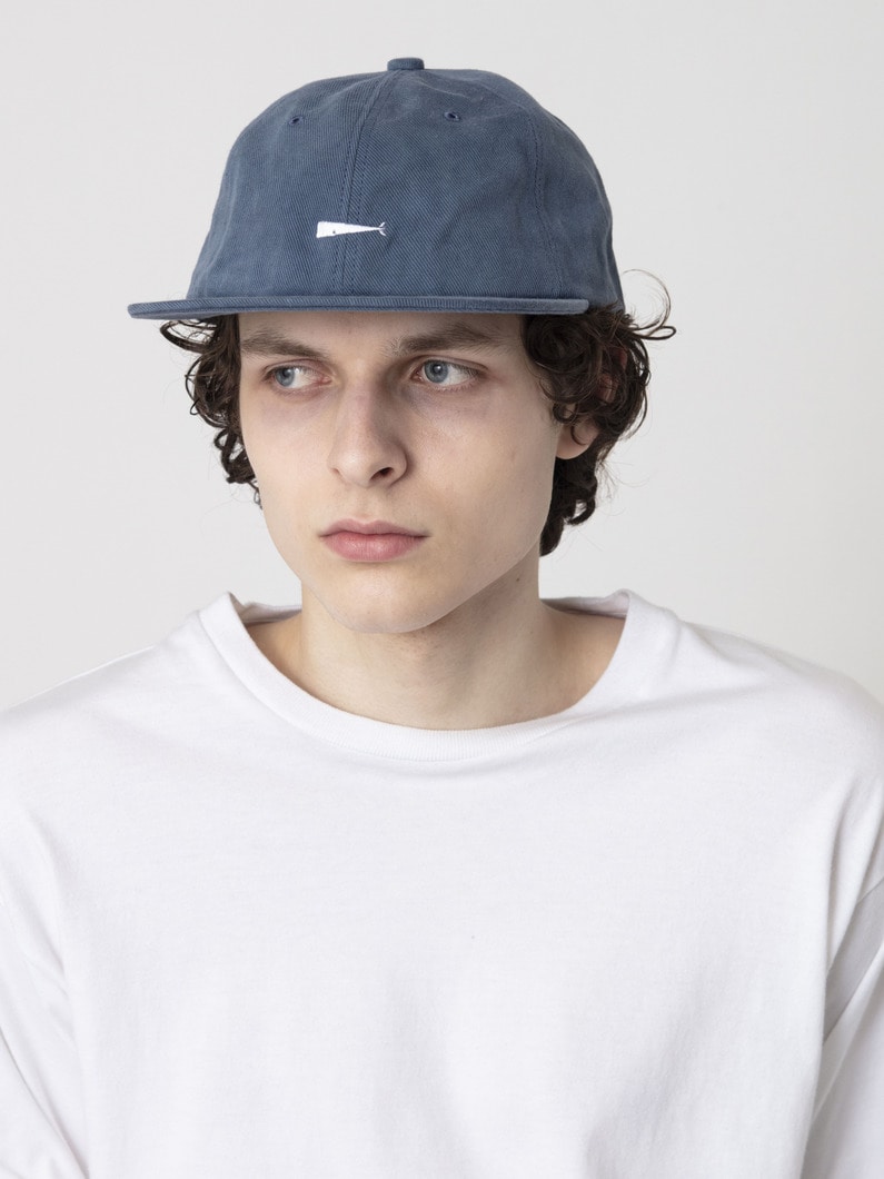 ピグメントダイ カシャロ 6パネルキャップ 詳細画像 navy