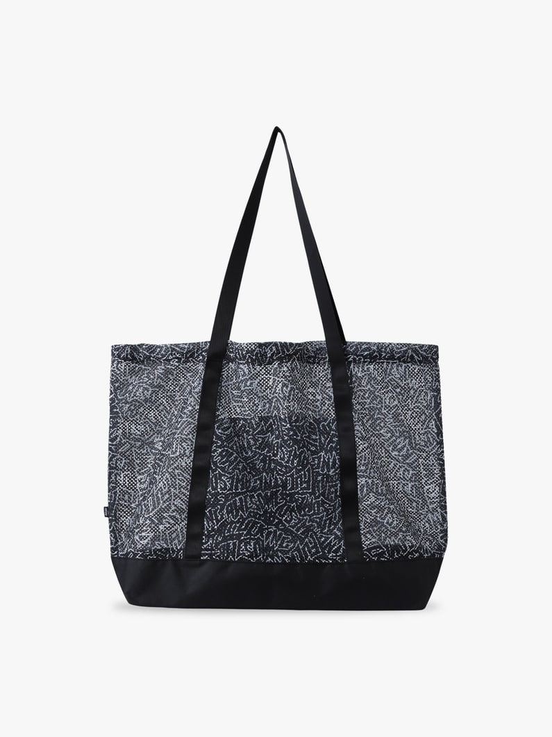 メッシュ トートバッグ 詳細画像 black 1