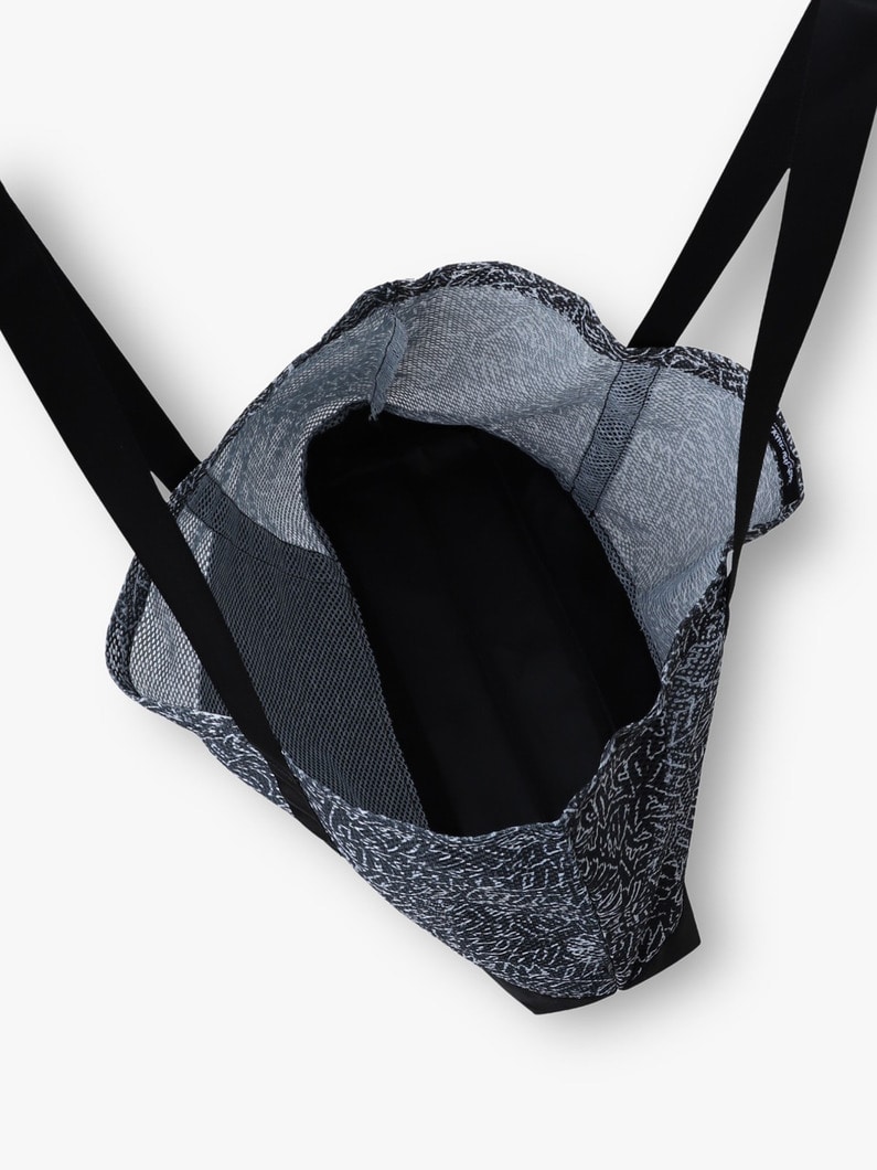 メッシュ トートバッグ 詳細画像 black 3