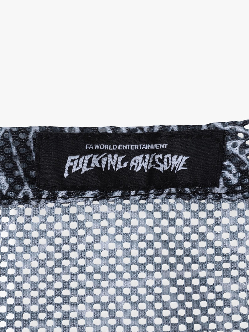 メッシュ トートバッグ 詳細画像 black 5