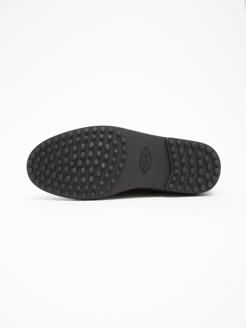 モカシーノ ウィンター ゴンミーノ（スエード） 詳細画像 black 3