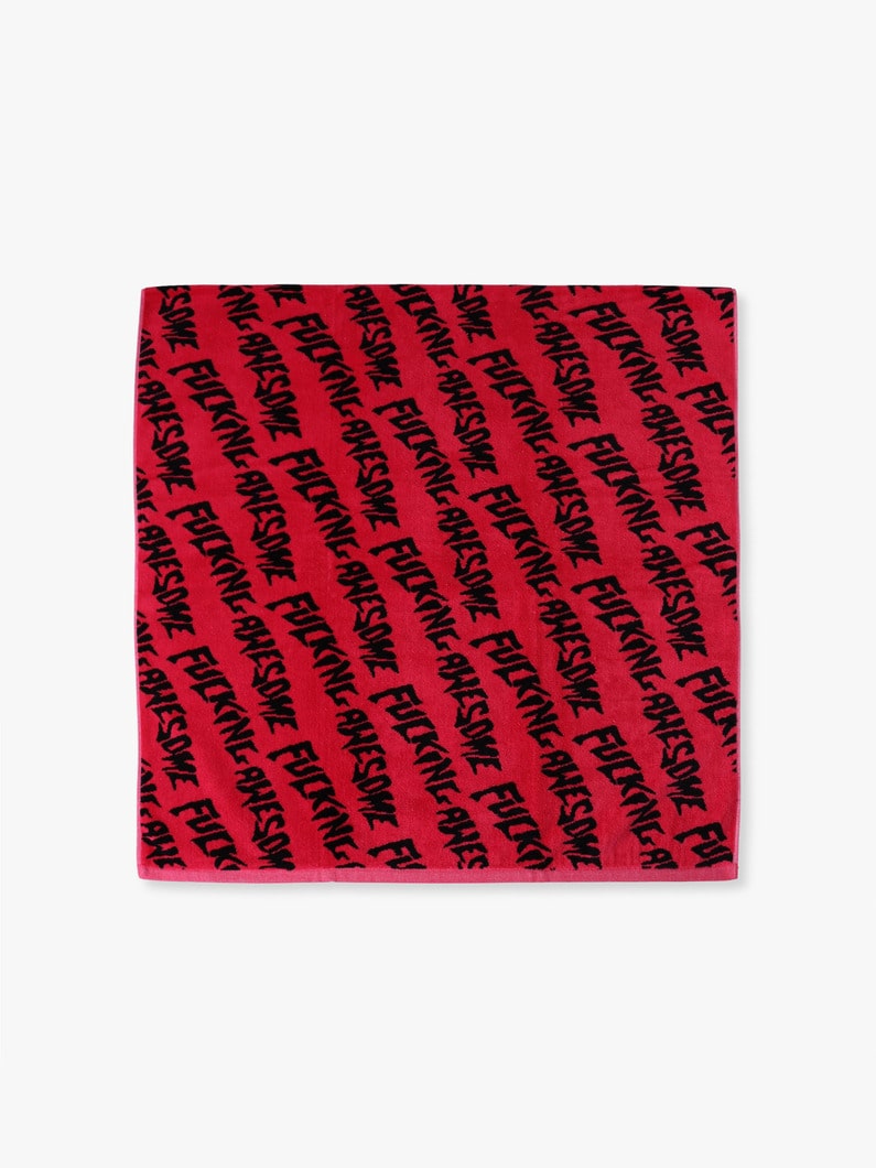 ピンクスタンプ タオル 詳細画像 pink 1