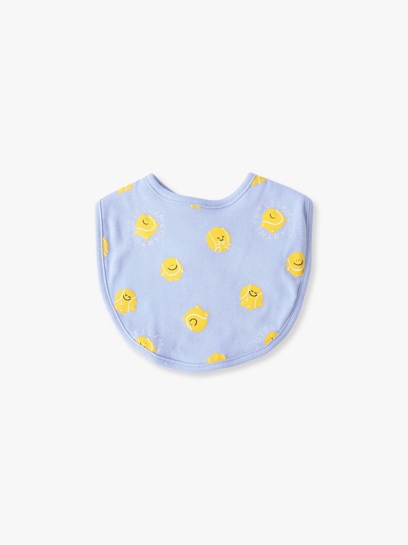 テニスボール プリント ビブ ロンパース ボックス セット（ライトブルー/9-12M） 詳細画像 light blue 8