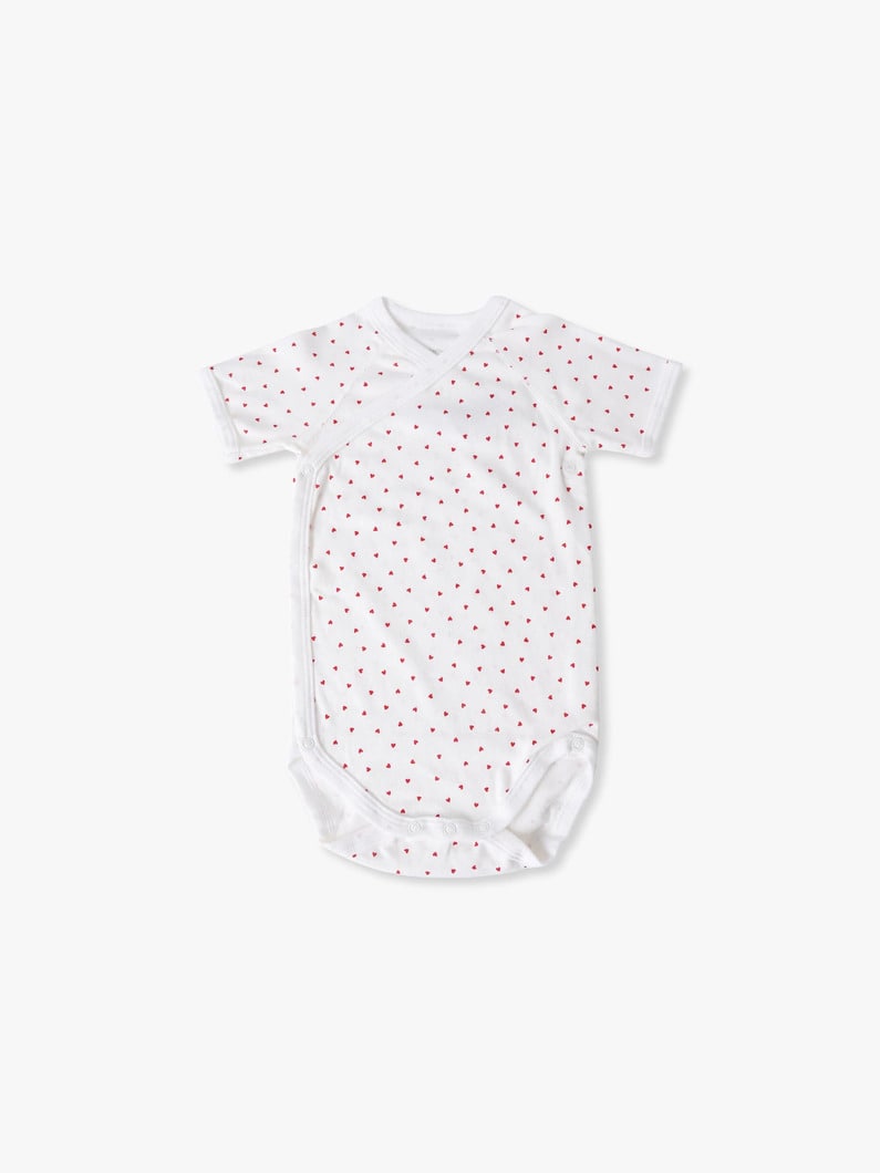ベビー ボディスーツ&times;ポーチ セット（レッド/12M） 詳細画像 red 3