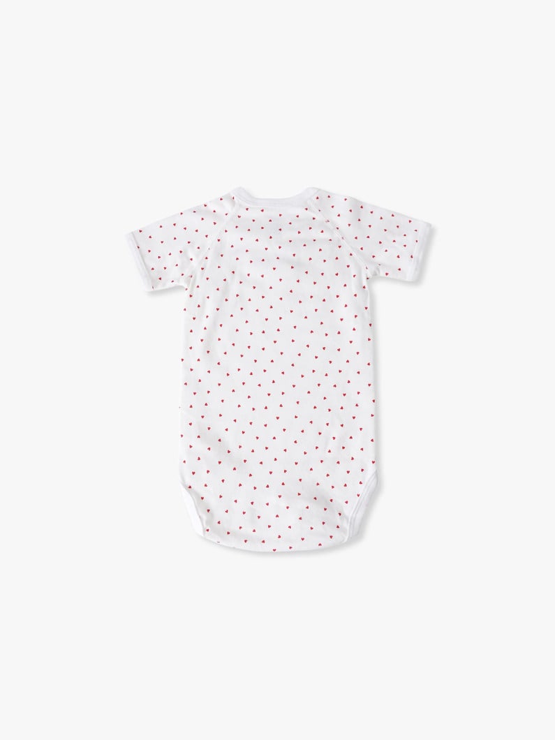 ベビー ボディスーツ&times;ポーチ セット（レッド/12M） 詳細画像 red 4