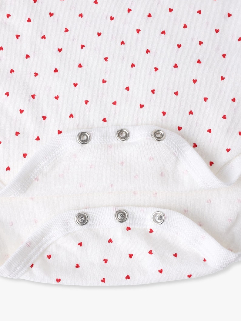 ベビー ボディスーツ&times;ポーチ セット（レッド/12M） 詳細画像 red 6