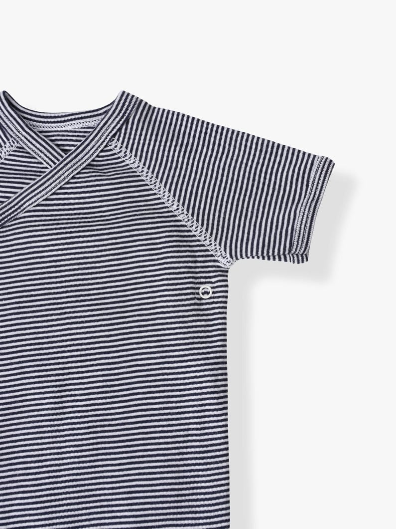 ベビー ボディスーツ&times;ポーチ セット（ネイビー/12M） 詳細画像 navy 5