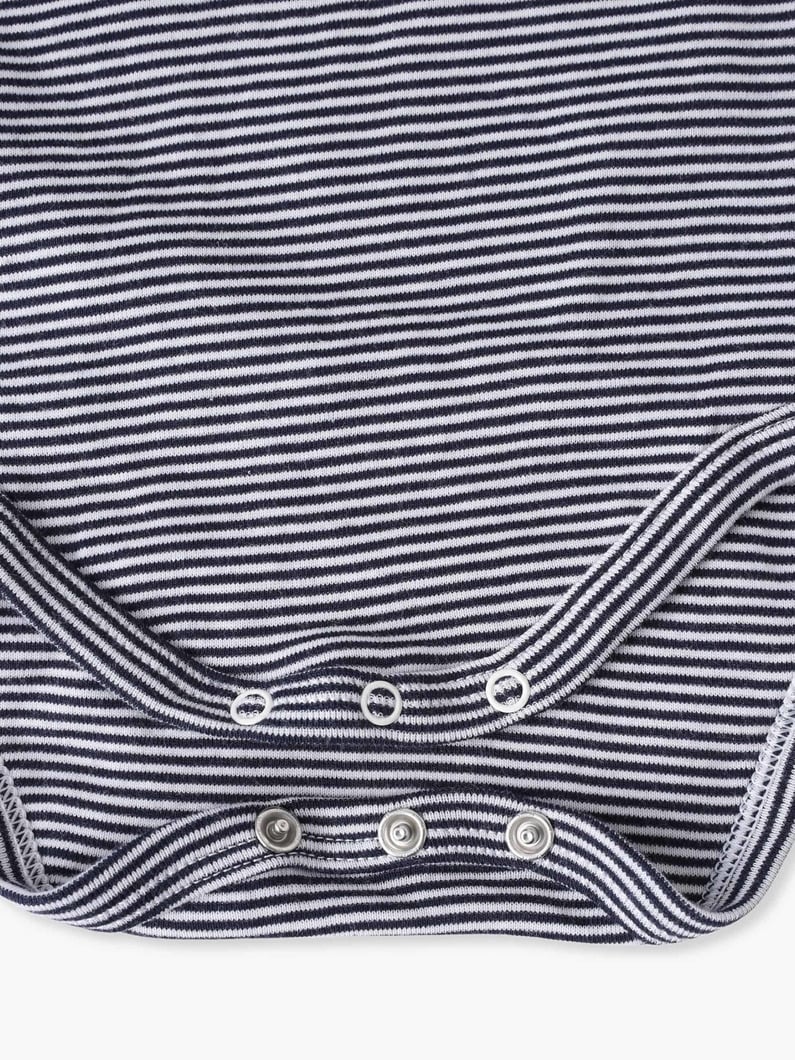 ベビー ボディスーツ&times;ポーチ セット（ネイビー/12M） 詳細画像 navy 6