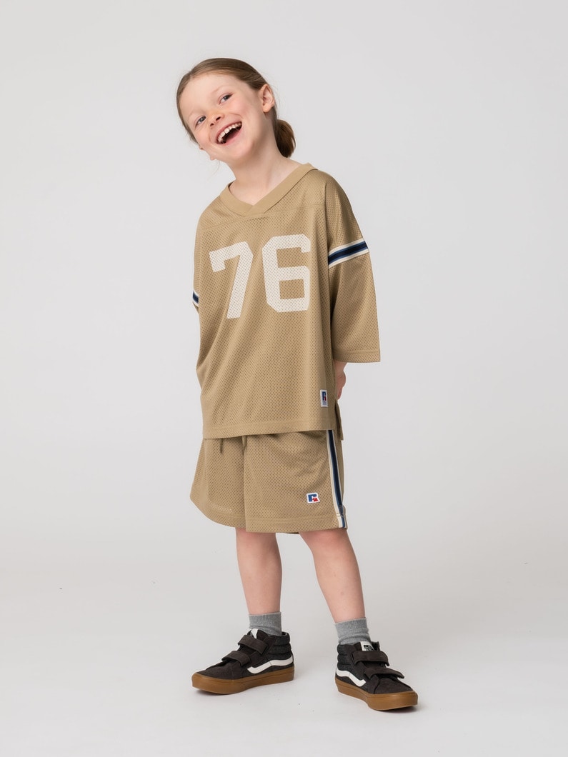 ナンバリング メッシュ セットアップ＆ナップサック  詳細画像 beige 2