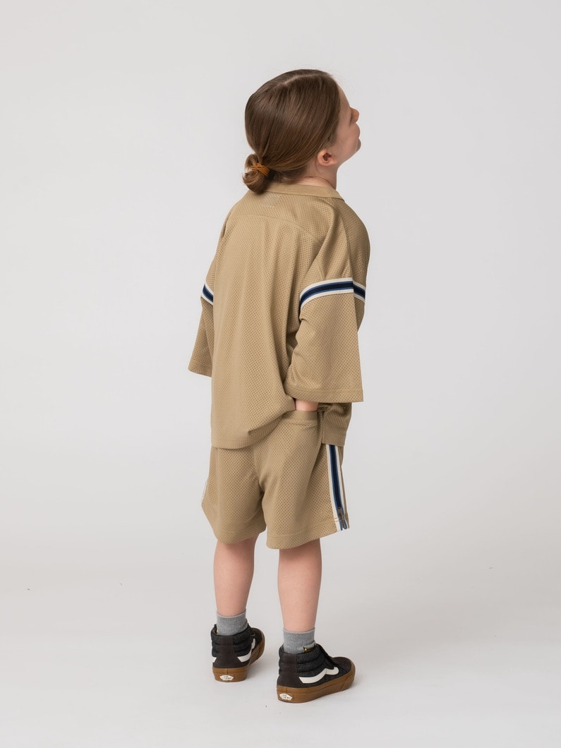 ナンバリング メッシュ セットアップ＆ナップサック  詳細画像 beige 3