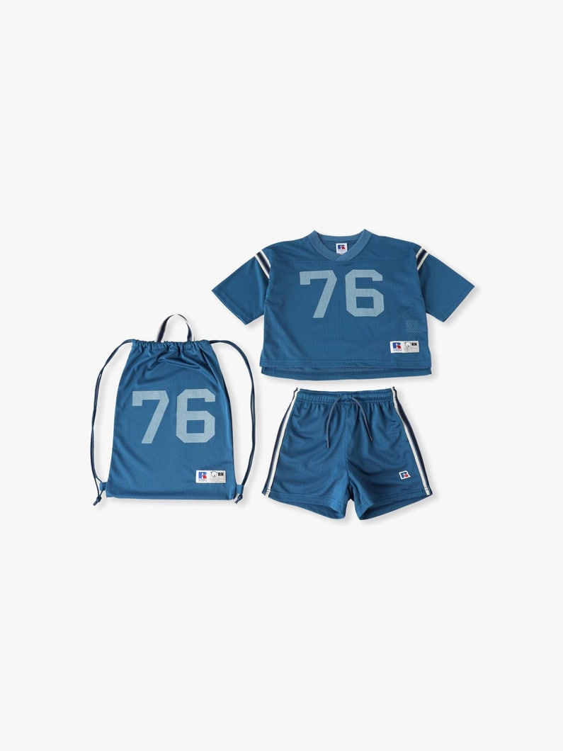 ナンバリング メッシュ セットアップ＆ナップサック｜RUSSELL ATHLETIC