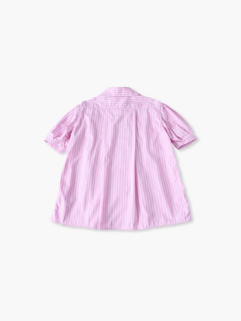 タイプライター シャツ ドレス（105-125cm） 詳細画像 pink 1