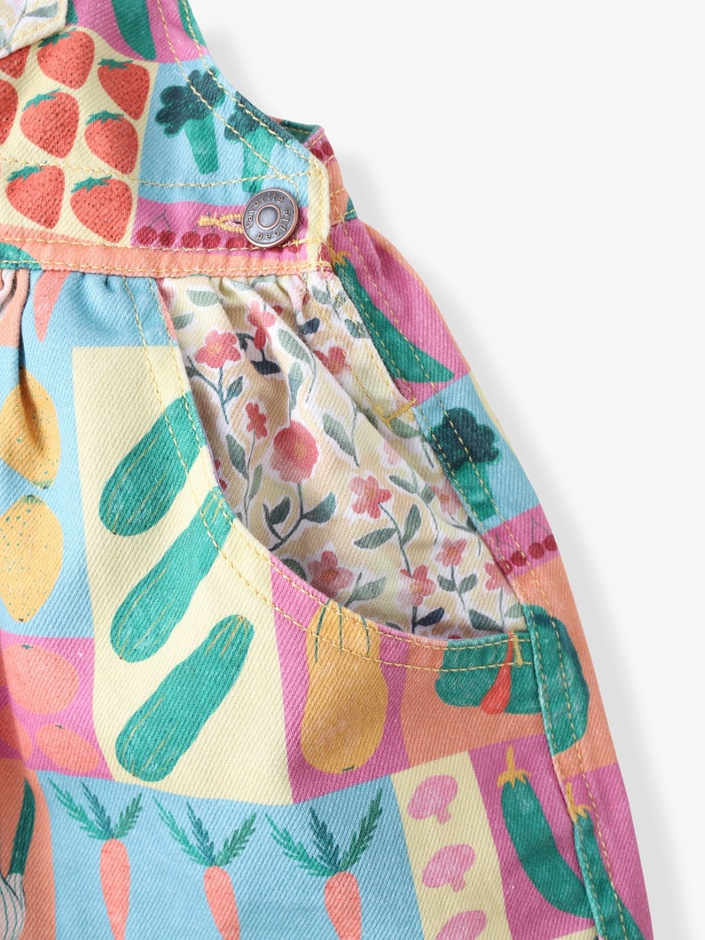 カラフル マーケット ドレス（マルチ/24M-6Y） 詳細画像 multi 3