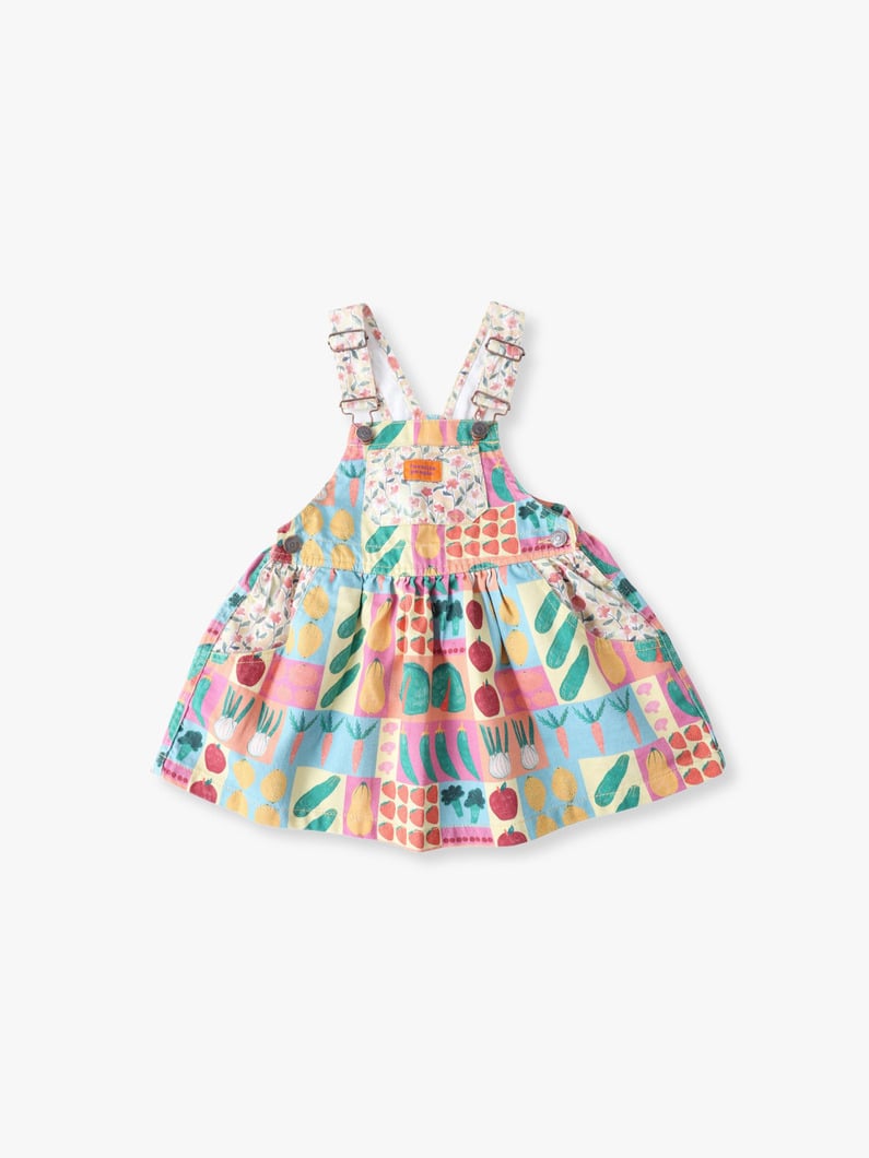 カラフル マーケット ドレス（マルチ/24M-6Y） 詳細画像 multi 1