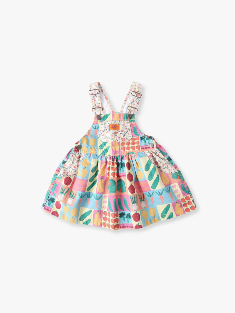 カラフル マーケット ドレス（マルチ/24M-6Y） 詳細画像 multi 2