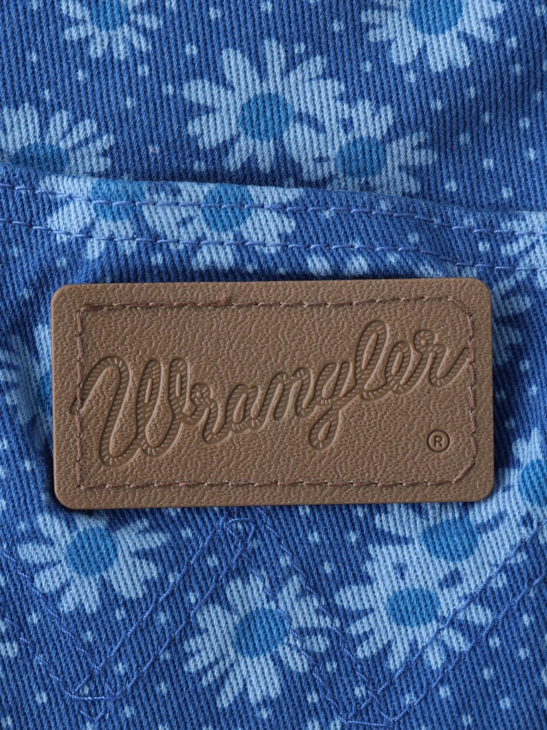 フラワー プリント デニム ドレス（ブルー/105-150cm） 詳細画像 blue 5