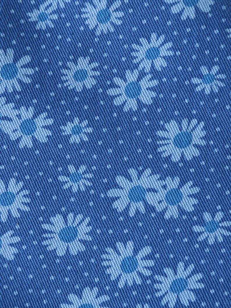 フラワー プリント デニム ドレス（ブルー/105-150cm） 詳細画像 blue 6