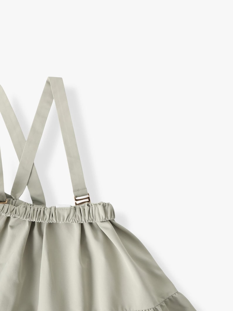 スカラップ ドレス（7M-9Y） 詳細画像 khaki 2