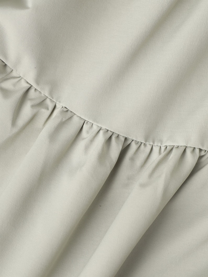 スカラップ ドレス（7M-9Y） 詳細画像 khaki 3