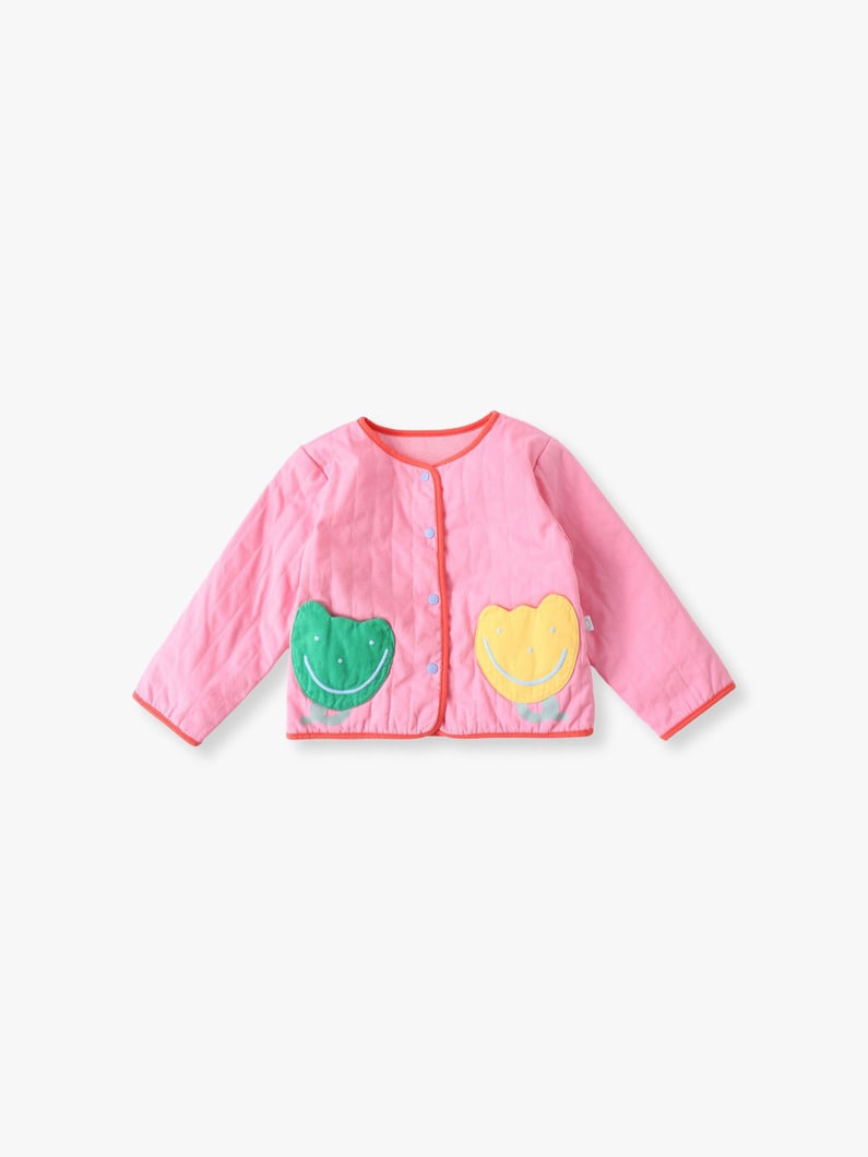 チューリップ ポケット ベビー ジャケット（18-24M） 詳細画像 pink 1