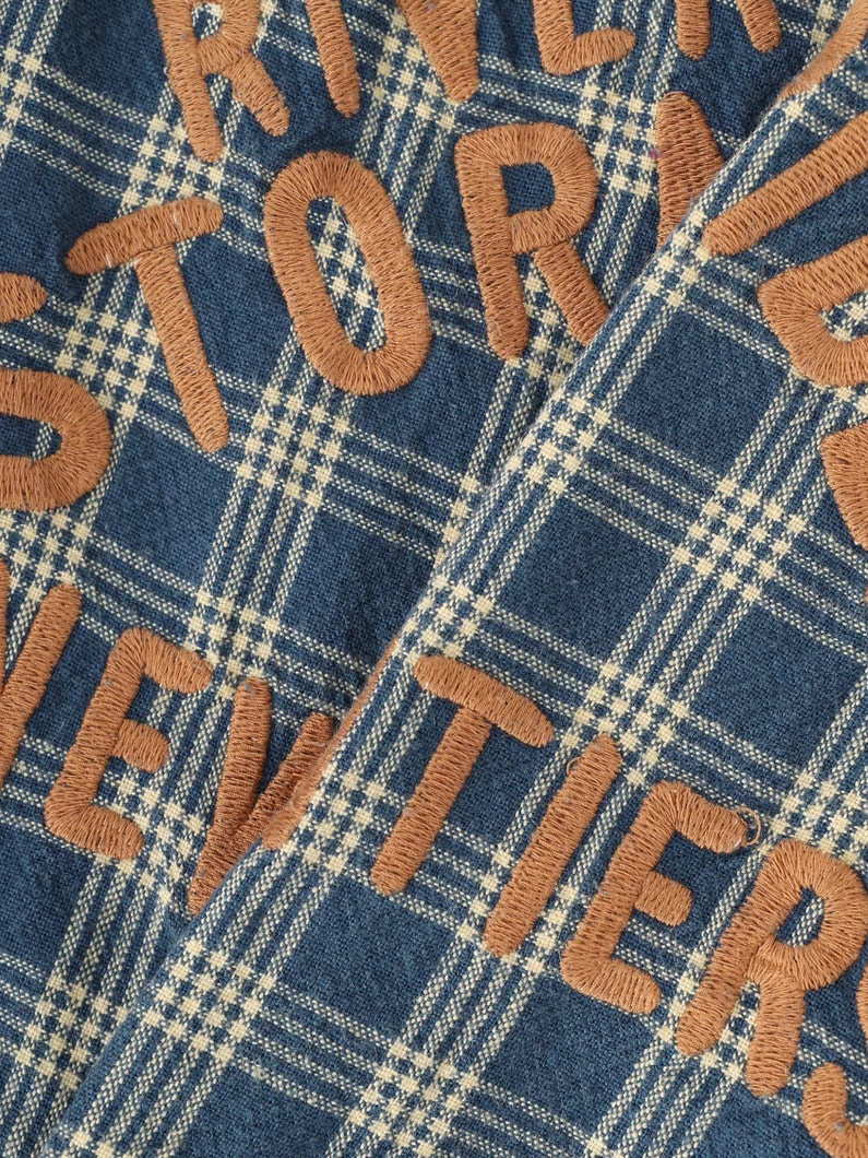 パラカ チェック ジャケット（105-125cm） 詳細画像 navy 3