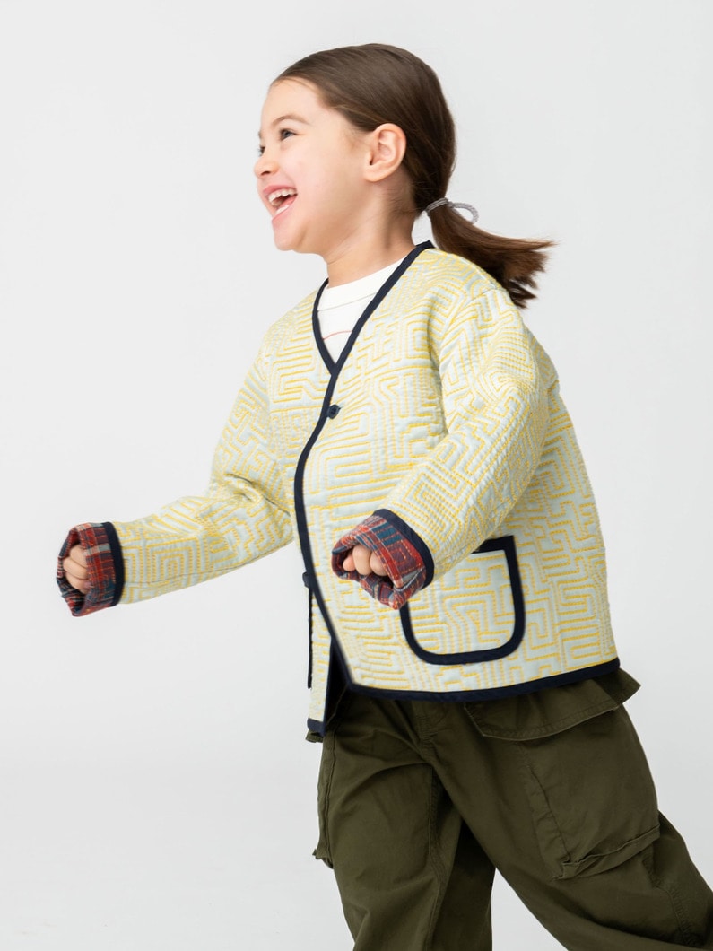 タイニー キルティング ジャケット（2-8Y） 詳細画像 mint 4