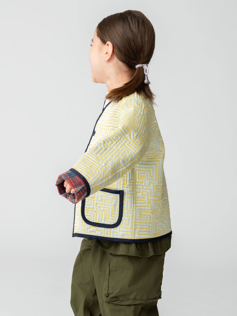 タイニー キルティング ジャケット（2-8Y） 詳細画像 mint 5