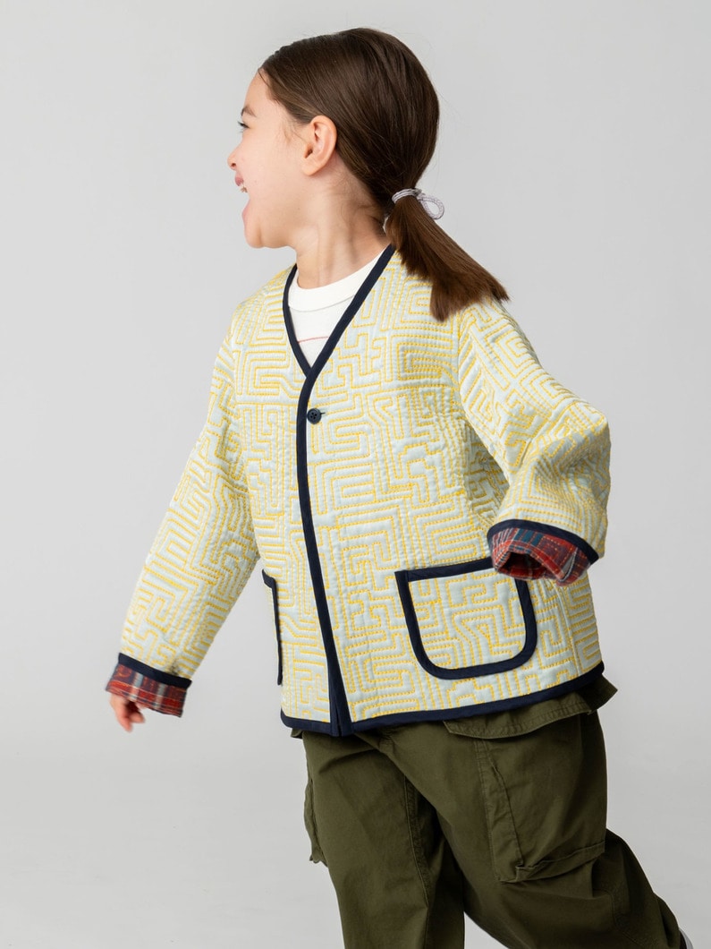 タイニー キルティング ジャケット（2-8Y） 詳細画像 mint 6