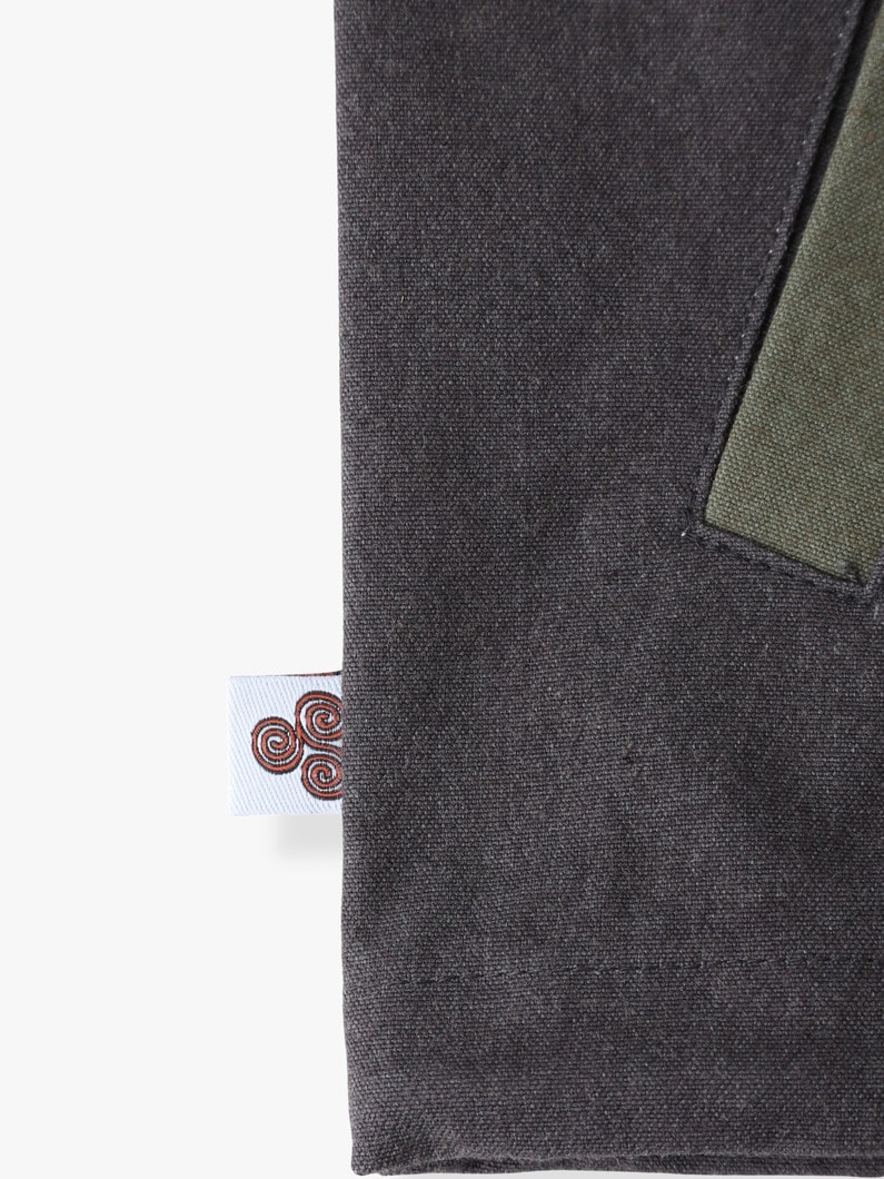 ラブ＆ピース ワーク ジャケット（ブラウン/チャコールグレー/110-150cm） 詳細画像 brown 2