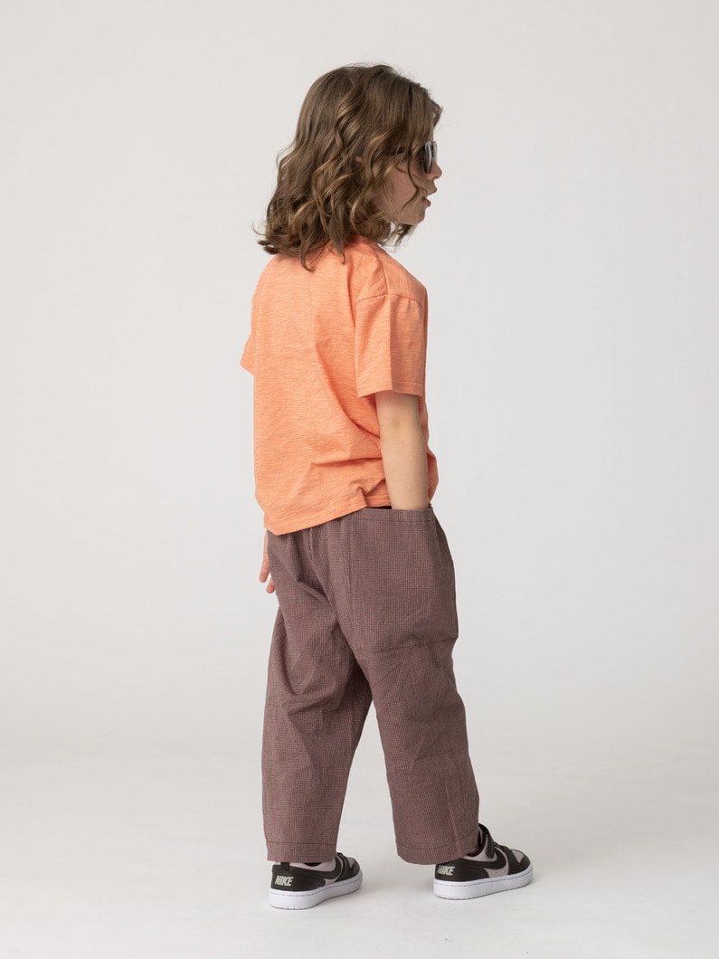 ギンガム チェック パンツ （レッド/グリーン/100-140cm） 詳細画像 red 3