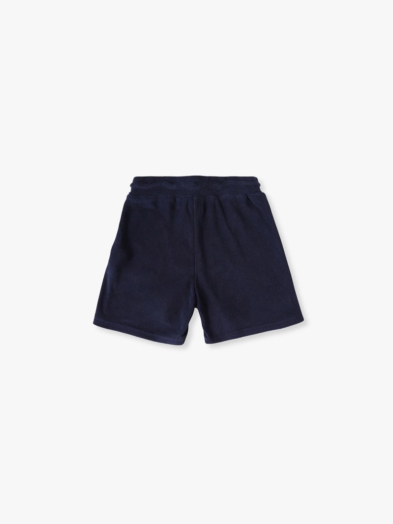 パイル ショーツ（ライトイエロー/ネイビー/100-140cm） 詳細画像 navy 1