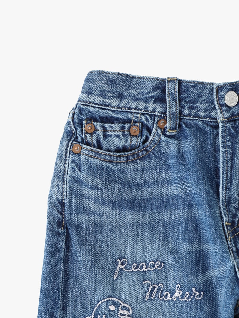 ジャーニー デニム パンツ（ブルー/105-125cm） 詳細画像 blue 3