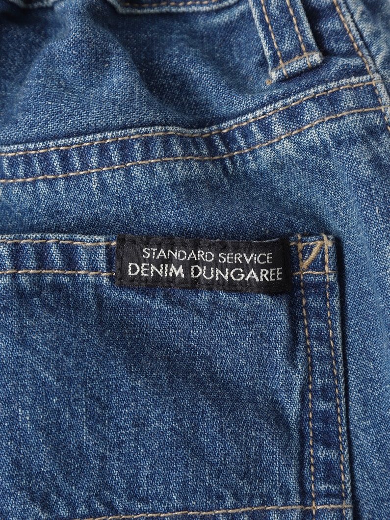 ダブルニー デニム ショーツ（105-125cm） 詳細画像 blue 4