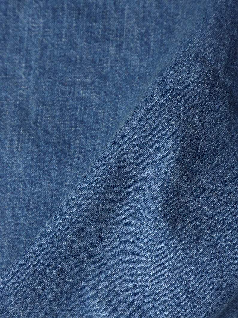 ダブルニー デニム ショーツ（105-125cm） 詳細画像 blue 5