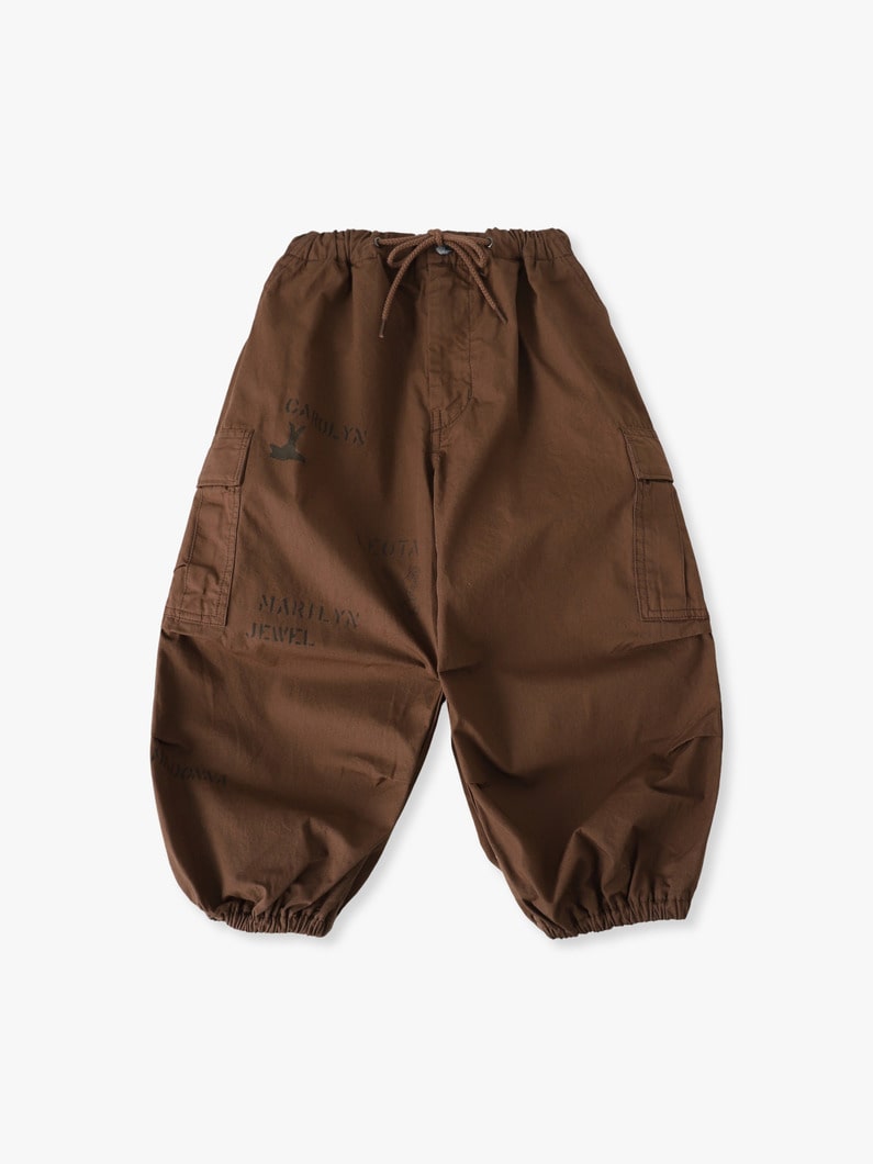 アンティーク ウェザーカーゴ パンツ（105-125m） 詳細画像 dark brown 1