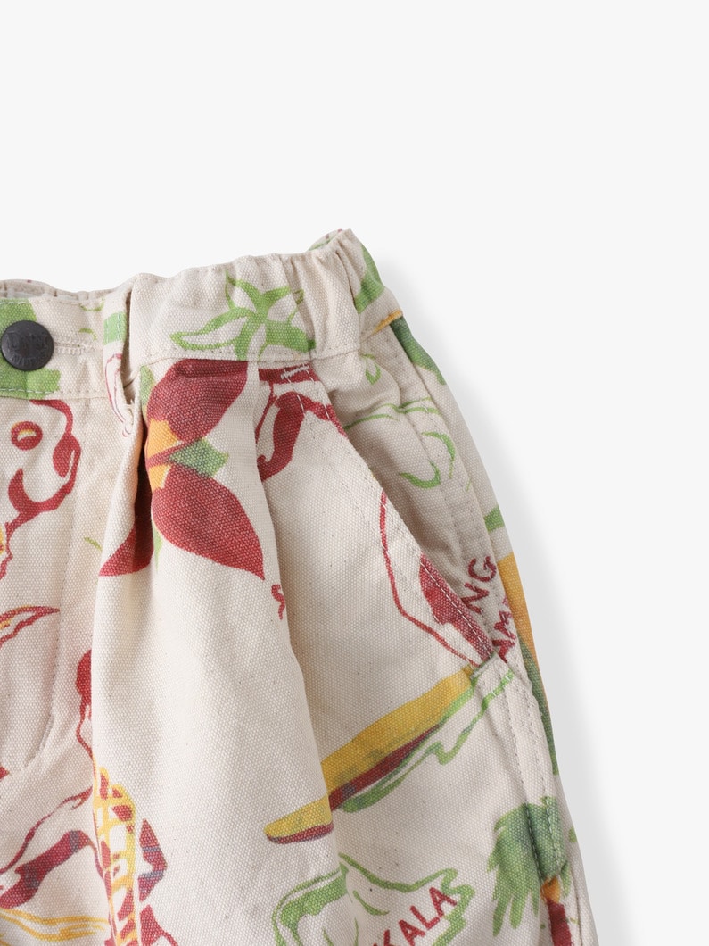 ハワイアンヴィンテージ ショーツ（105-125cm） 詳細画像 off white 3