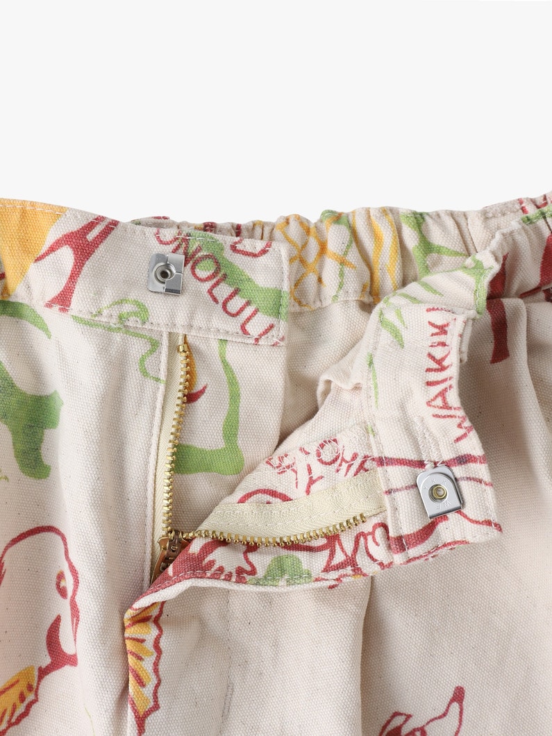 ハワイアンヴィンテージ ショーツ（135cm） 詳細画像 off white 2