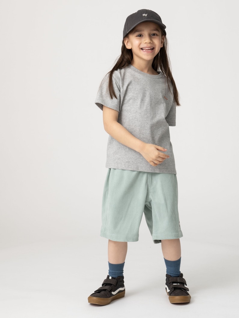 サブマーシブル コーデュロイ ショーツ（ライトブルー/ネイビー/100-160cm） 詳細画像 light blue 1