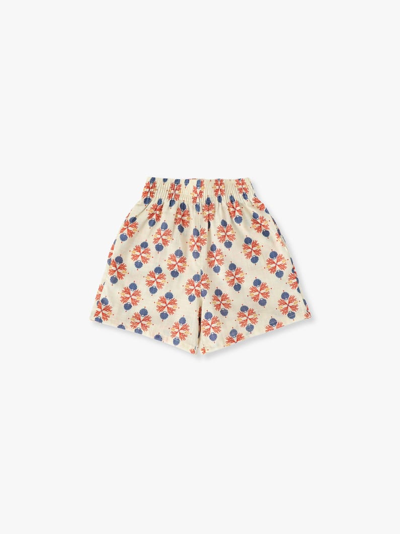 SHRIMPS ヘクター シーゴッズプリント コットンポプリン ショーツ SHRIMPS ヘクター シーゴッズプリント コットンポプリン ショーツ