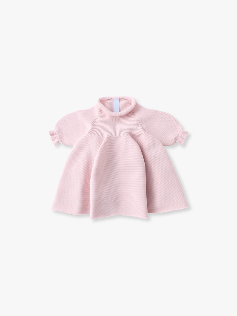 ポッタリーキッド パフスリーブ トップ（ライトピンク/ネイビー） 詳細画像 light pink 1